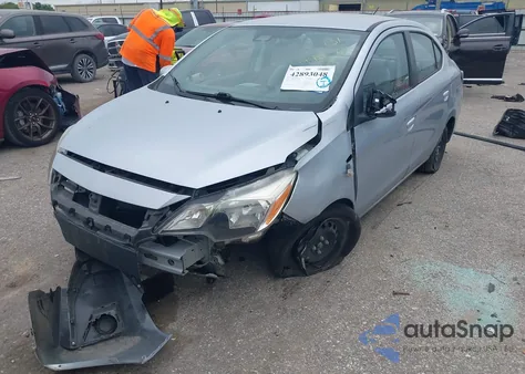 2022 Mitsubishi Mirage G4 Es/G4 Le/G4 Black Edition z USA, uszkodzony, nr VIN ML32FUFJ0NHF02553